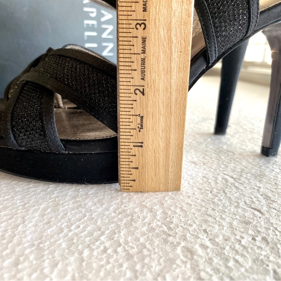 Adrianna Papell Black Ansel Crisscross Slingback Sandals 💙 - Picture 10 of 14